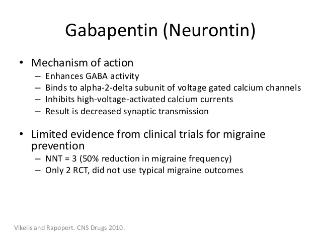 What is Gabapentin ?